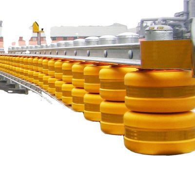 ISO9001 2008 Πιστοποιημένο Q235 Q345 Ατσάλινο τροχαίο εμπόδιο για την ασφάλεια της κυκλοφορίας