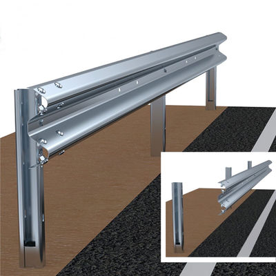 Πυροσκεπασμένο AASHTO M-180 W Beam Guardrail Διαδρομικό φράγμα για τον έλεγχο της κυκλοφορίας στην Αφρική