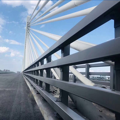 Προσαρμοσμένο χρώμα Highway Guardrail Bridge Guardrail με θερμό βύθιση γαλβανισμένο χάλυβα
