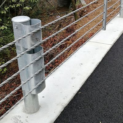 ISO9001 Προσαρμοσμένο Ζυγμένο Σύρμα Φόρτισης Φόρτισης για Φρουρά Οδικών Δρόμων