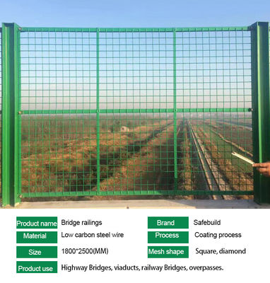 Οδός Anti Dazzle Metal Mesh φράχτης κατασκευασμένο με εξατομικευμένο ανοξείδωτο χάλυβα