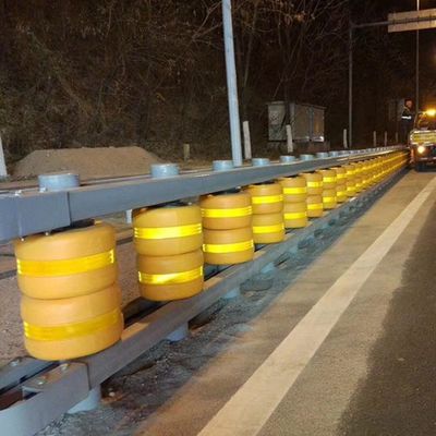Κίτρινο περιφραγμένο περιφραγμένο από χάλυβα με βελτιωμένη αντοχή