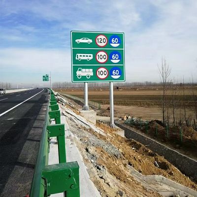 Κίτρινη οθόνη Προσαρμοσμένο Αλουμίνιο Αντανάκλαση Βινύλιο Spring Up Οδική Ασφάλεια Σημάδι κυκλοφορίας