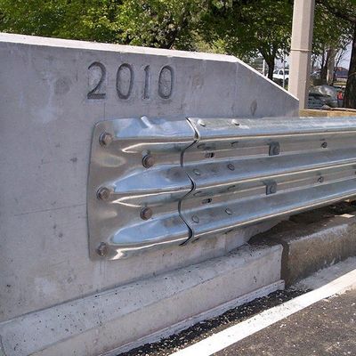Οδική ασφάλεια Τερματικό τερματικό σιδηροδρομικής γέφυρας για την πρόληψη ατυχημάτων