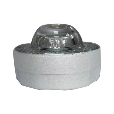 LED Cat Eye Round Solar Road Stud σε μπλε με αντανάκλαση υψηλής έντασης και PVC