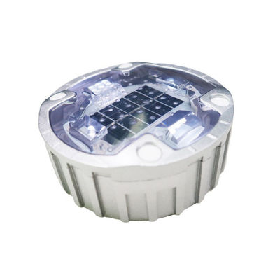 Υψηλής αντανάκλασης ηλιακό δρόμο Stud Cast Aluminum ενσωματωμένο για την προειδοποίηση του δρόμου