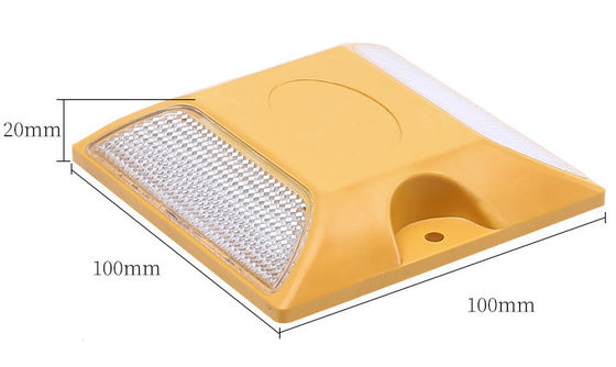 100X100X20mm πλαστικό γατομάτι αντανακλαστικό οδικό άλογο για την οδική ασφάλεια στην κινεζική αγορά