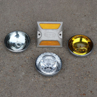 Υψηλής ορατότητας γυαλί Cat Eye Road Stud για προσαρμοσμένες απαιτήσεις μεγέθους