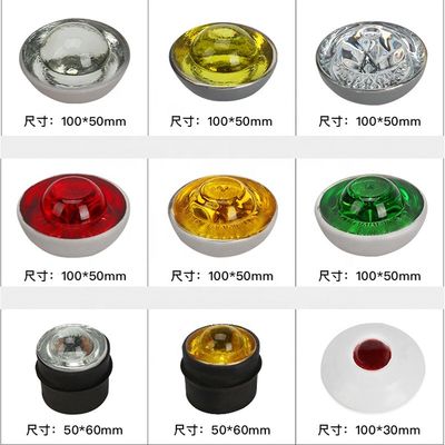 Υψηλής ορατότητας γυαλί Cat Eye Road Stud για προσαρμοσμένες απαιτήσεις μεγέθους