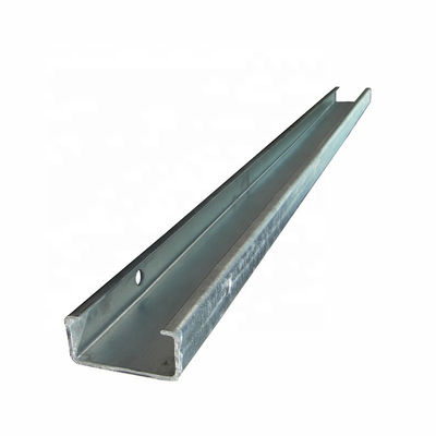 Ζεστή βύθιση Ζαλβανισμένη W Beam Highway Guardrail C Post ή U Post με υψηλή αντοχή