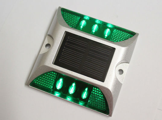 Κόκκινο LED Cat Eye Road Stud Αντανάκλαστο Αλουμίνιο για την οδική ασφάλεια