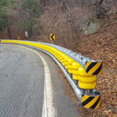 Εγκρίθηκε από την CE/ISO EVA Roller Barrier Anti-corrosion Roller Guardrail για την οδική ασφάλεια