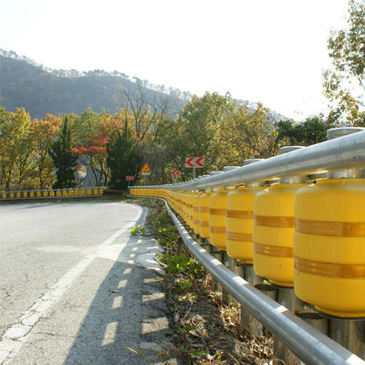 Ζεστό βουτηγμένο γαλβανισμένο από υλικό PU ISO Standard Safety Roller Barrier για περιφράγματα οδικών οδών