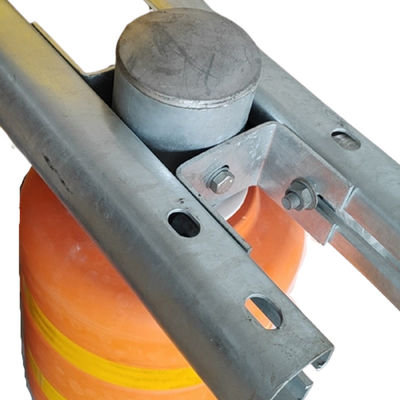 Πυρηνικό και PVC Safety Roller Crash Barrier Rolling Barrier με πιστοποιητικό ISO9001 2008