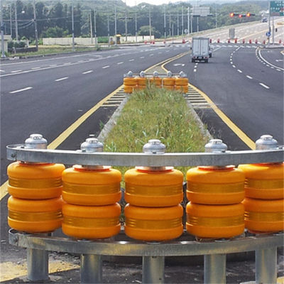 Πυρηνικό και PVC Safety Roller Crash Barrier Rolling Barrier με πιστοποιητικό ISO9001 2008