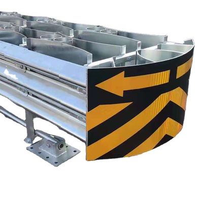 Πρότυπο AASHTO M-180 Steel Barrier Anti Collision Crash Cushion Ασφάλεια κυκλοφορίας