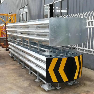Πρότυπο AASHTO M-180 Steel Barrier Anti Collision Crash Cushion Ασφάλεια κυκλοφορίας