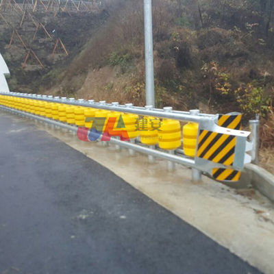 ISO9001 2008 ΠΕ και PVC Πυροδρομικό περιστροφικό φράγμα