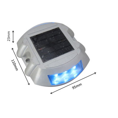 LED ηλιακό φως φλας γυαλί Road Stud στην οδική ασφάλεια με οδικό σήμα