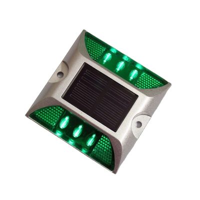 Φωτισμός LED Ηλιακό τετράγωνο δρόμου Stud προηγμένη λύση οδικής ασφάλειας και σήμανσης