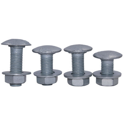 Ζυγισμένο Χάλυβα Καρβονίου Hex Guardrail Splice Bolts 5/8 &quot;-11X 2&quot; για τον δρόμο κατά της τρομοκρατίας