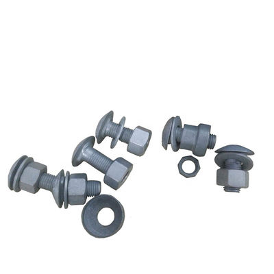 Ζυγισμένο Χάλυβα Καρβονίου Hex Guardrail Splice Bolts 5/8 &quot;-11X 2&quot; για τον δρόμο κατά της τρομοκρατίας