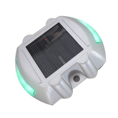 100*100*20mm Αλουμίνιο Ηλιακό Flashing LED Road Stud για Πεζούς