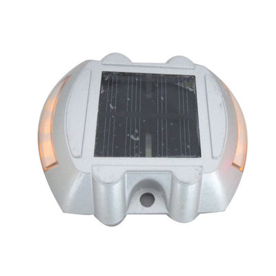 100*100*20mm Αλουμίνιο Ηλιακό Flashing LED Road Stud για Πεζούς
