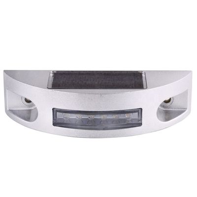Αλουμινίου Flashing Road Marker Ηλιακό Cast Semi Circle Road Stud Cat Eye με χρώμα LED