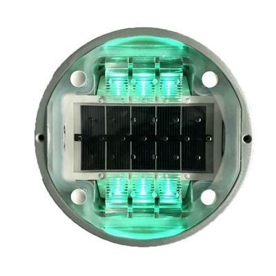 LED χρώμα LED ηλιακή ανακλαστική στρογγυλή οδική στροφή για τον αυτοκινητόδρομο στην οδική ασφάλεια οδική σήμανση