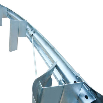 Ζυγισμένο W Beam Highway Guardrail με πιστοποιητικά CE/BV/ISO και πρότυπο AASHTO M-180