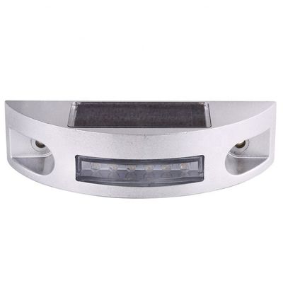 Ηλιακό LED Cast Aluminium Semi Circle Cat Eye Road Stud για προειδοποίηση ασφάλειας οδικής κυκλοφορίας