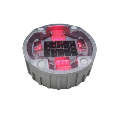 Υψηλής ορατότητας αλουμίνιο G105 Led ηλιακό ανακλαστικό στρογγυλοδρομικό άξονα για την ασφάλεια των αυτοκινητοδρόμων