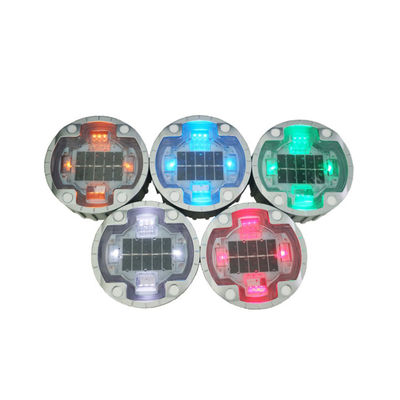 Υψηλής ορατότητας αλουμίνιο G105 Led ηλιακό ανακλαστικό στρογγυλοδρομικό άξονα για την ασφάλεια των αυτοκινητοδρόμων