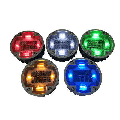 Υψηλής ορατότητας αλουμίνιο G105 Led ηλιακό ανακλαστικό στρογγυλοδρομικό άξονα για την ασφάλεια των αυτοκινητοδρόμων