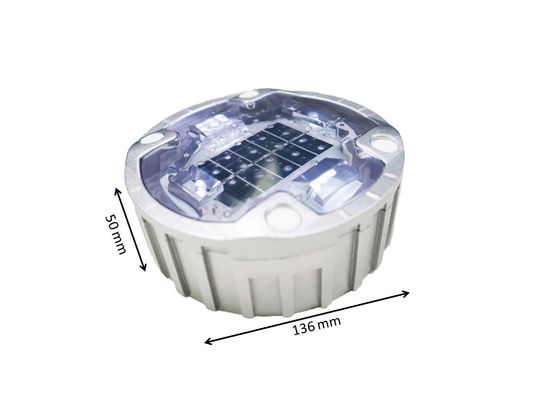 Οδική Ασφάλεια LED Strobe Αλουμινίου Αντανακλαστικό Οδική Σκηνή σε λευκό για τις απαιτήσεις σας