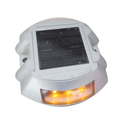 Κόκκινο σήμα προειδοποίησης οδού LED Solar Cat Eye Road Stud για βελτιωμένη ασφάλεια