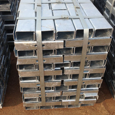 Υψηλής αντοχής W Beam Hot Dip Galvanized Steel Highway Guardrail Spacer για την οδική ασφάλεια
