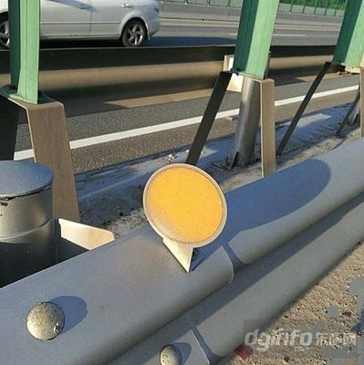 Δρόμος Φρουράς Τύπου V Αντανάκλασης PVC Προειδοποιητικός Σταθμός Ασφάλειας για τον έλεγχο της κυκλοφορίας
