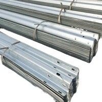 Προσαρμοσμένη Οδική Οδική Ασφάλεια W Beam Steel Guardrail Hot Dip Galvanized Q235 Q345