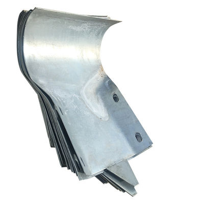 Ζυγισμένο και σε σκόνη επικαλυμμένο W-Beam Highway Guardrail Bullnose End για S235JR S355JR