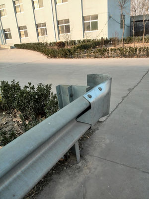 Ζυγισμένο και σε σκόνη επικαλυμμένο W-Beam Highway Guardrail Bullnose End για S235JR S355JR