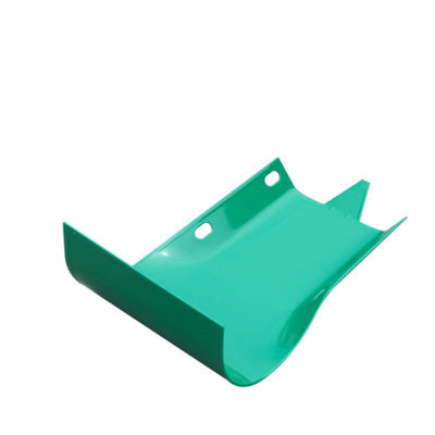 Ζυγισμένο και σε σκόνη επικαλυμμένο W-Beam Highway Guardrail Bullnose End για S235JR S355JR