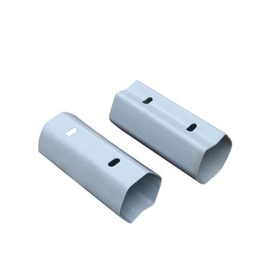 W-beam Galvanized Highway Guardrail Round Block Spacer για τη βελτίωση της οδικής ασφάλειας
