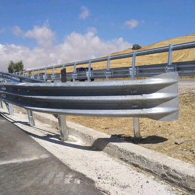 Προσαρμοσμένο Hot Dip Galvanized Steel Highway Guardrail Fishtail End για την οδική ασφάλεια