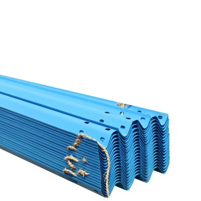 Προσαρμοσμένο χρώμα από χάλυβα W Beam Guardrail Highway Traffic Barrier με πιστοποιητικό CE/BV/ISO