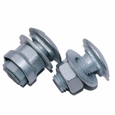 Πολλαπλές εφαρμογές Crowd Control Stanchion Long Shank Eye Bolt με καρφί και πλυντήριο
