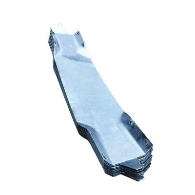 Ζυγισμένο W-beam Highway Guardrail End Wings Steel Buffer End με επίστρωση σκόνης