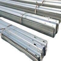 Ζεστό βουτηγμένο γαλβανισμένο W Beam Highway Guardrail Η απόλυτη λύση για την οδική ασφάλεια