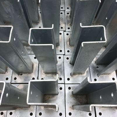 Οδική ασφάλεια W Beam Highway Guardrail Flanche Post για ανώτερη προστασία σε τιμές